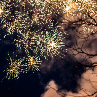 Fireworks upon the Festplassen