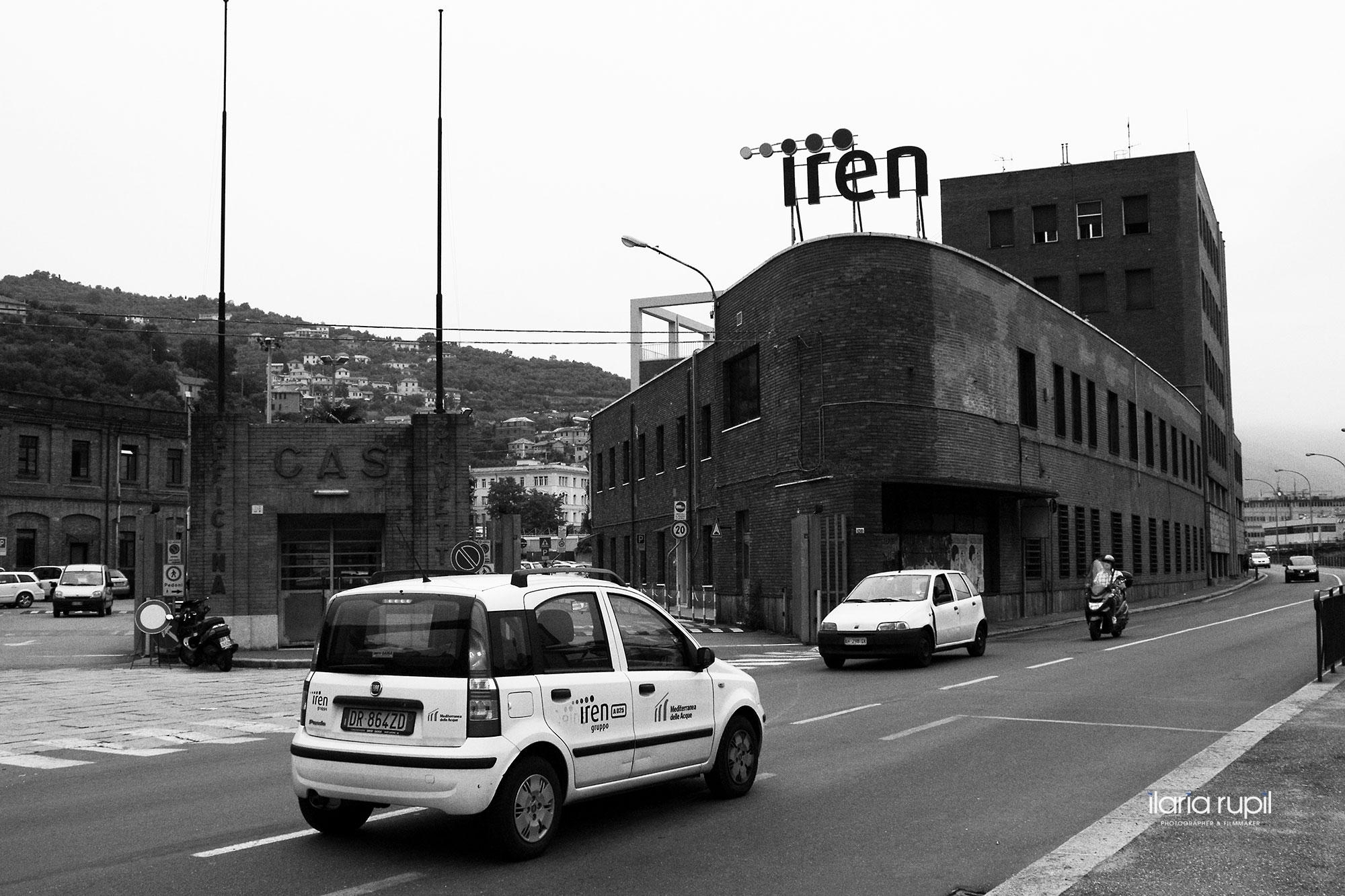 Headquarters of the Company Iren Acqua Gas S.p.A. in Via Piacenza, Genoa